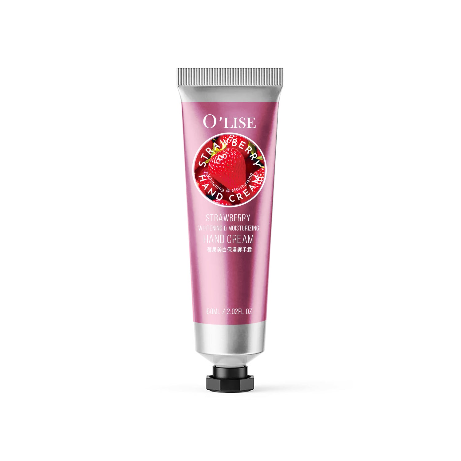 O'Lise 歐黎絲 草莓美白保濕護手霜 Strawberry Whitening & Moisturizing Hand Cream 60ml