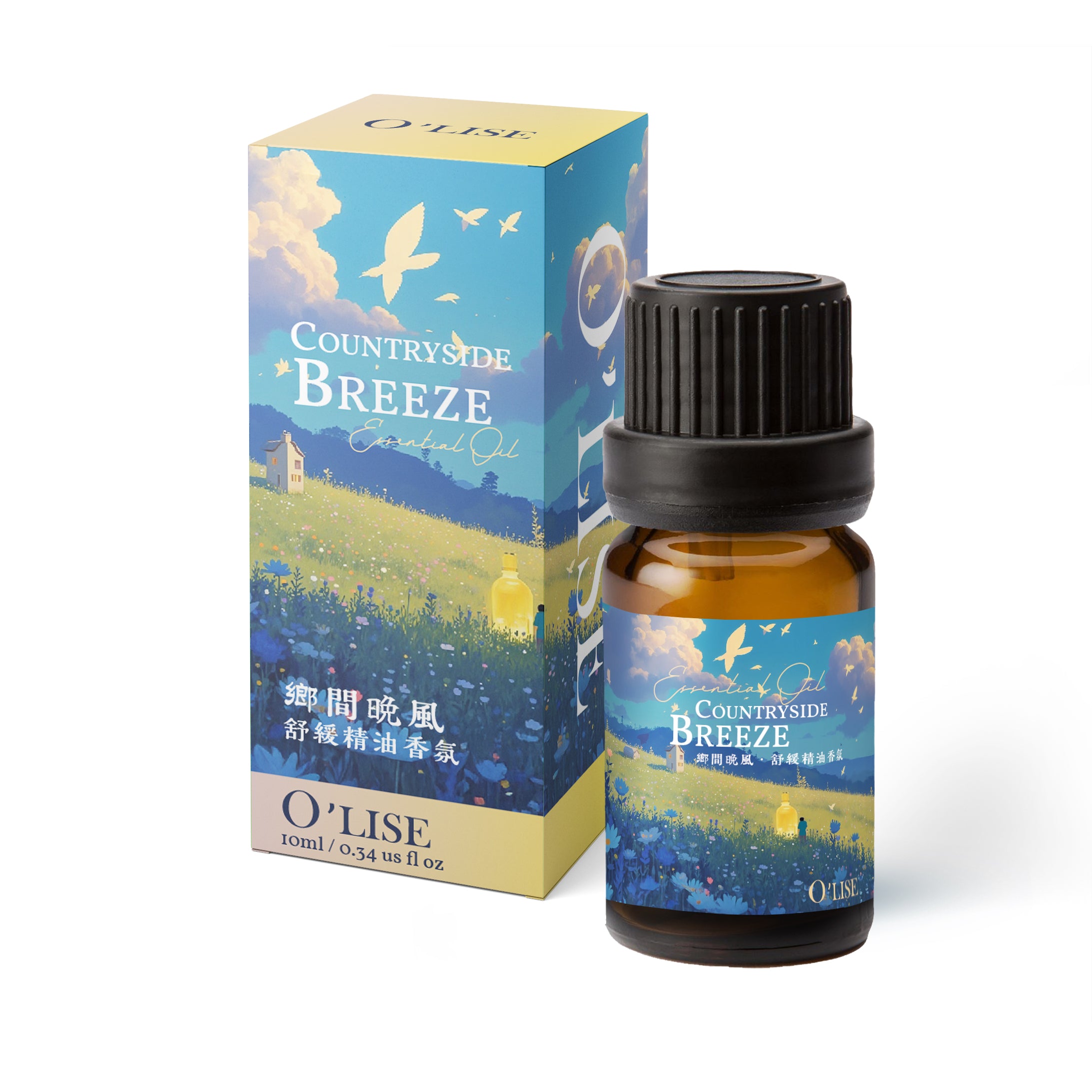 O'Lise 歐黎斯 鄉間晚風 Countryside Breeze 舒眠の香氛 複方植物精油 10ml